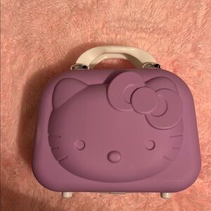 Hello Kitty cosmetic train case